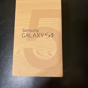 Original empty box from Samsung Galaxy S5